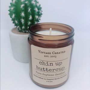 Chin up Buttercup! NEW Soy Candle/Choose the scent